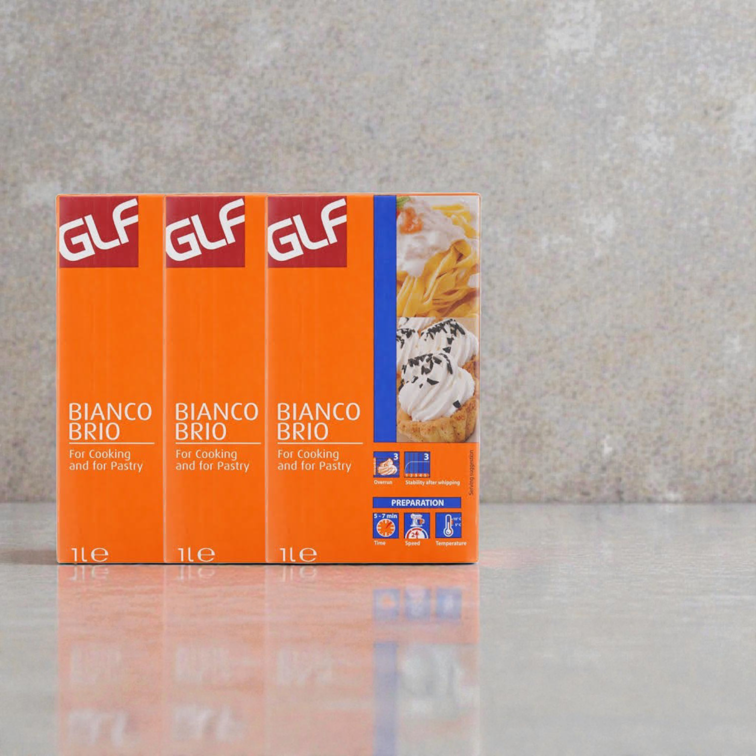 GLF Bianco Brio Whipping & Cooking Cream- 1L